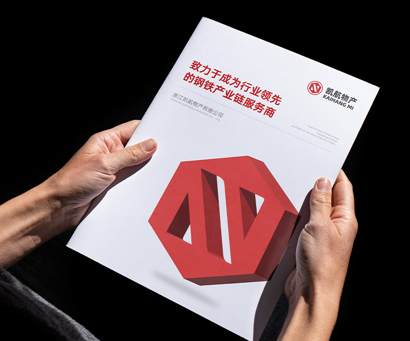 浙江凯航物产有限公司-中英文画册设计案例
